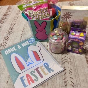 Easter Bunny Party Supplies Set - Multicolor